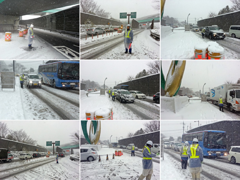 外環道（東京外かく環状道路）雪氷対策