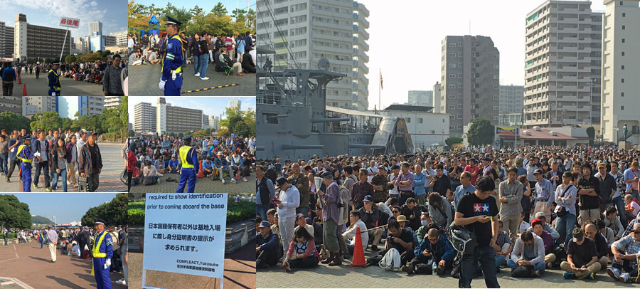 アメリカ海軍横須賀基地主催「空母ロナルド・レーガン」一般公開