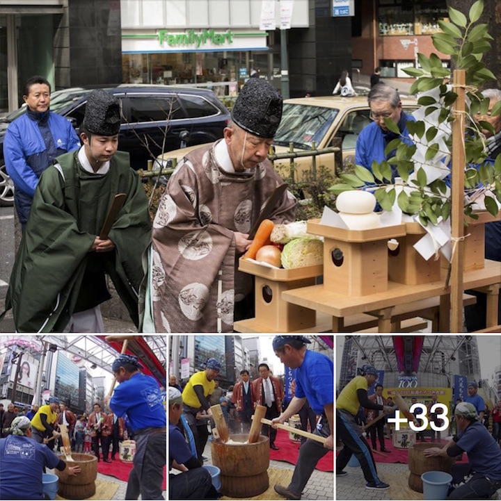 道玄坂チャリティー餅つき大会