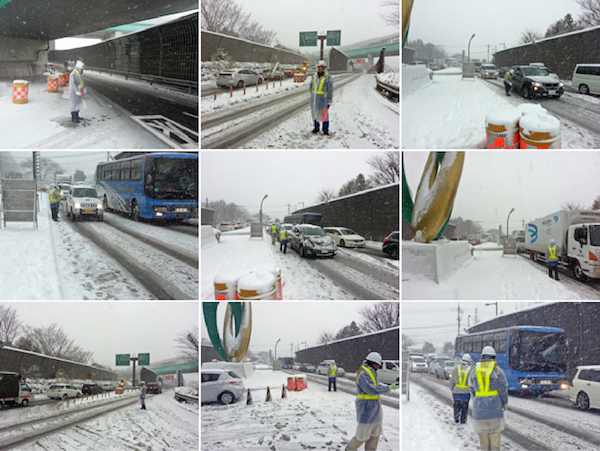 外環道（東京外かく環状道路）雪氷対策