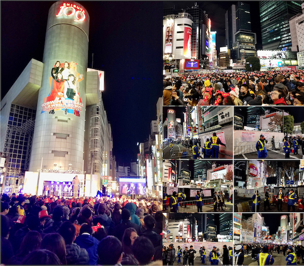 渋谷年末カウントダウン：YOU MAKE SHIBUYA COUNTDOWN 2018-2019