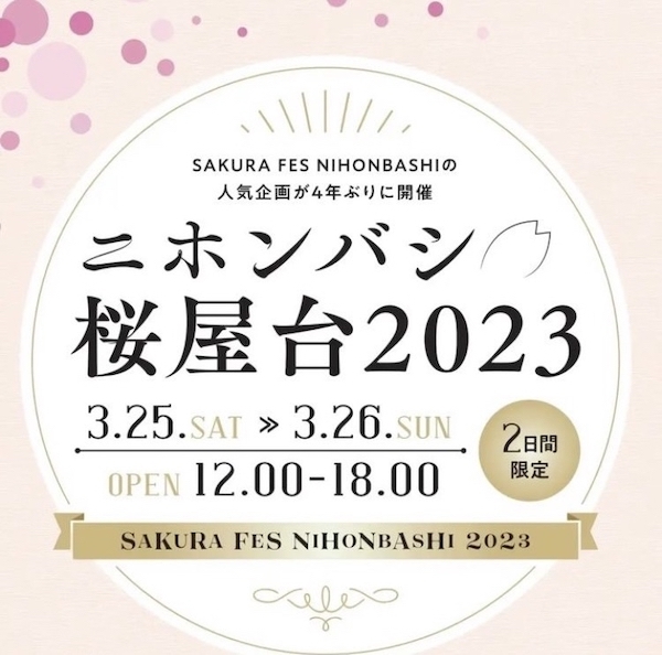 ニホンバシ桜屋台2023