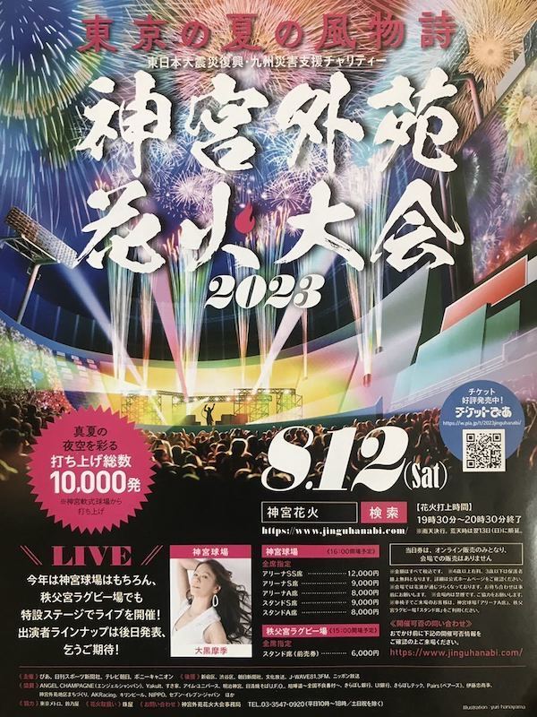 2023 神宮外苑花火大会