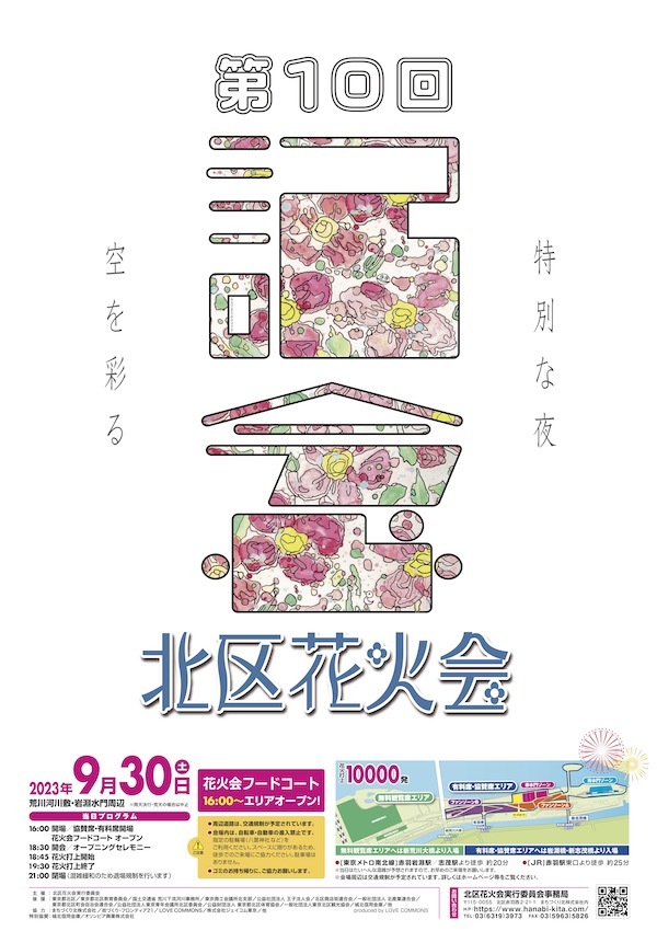 北区花火会2023
