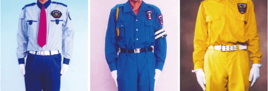 警備員制服衣替え