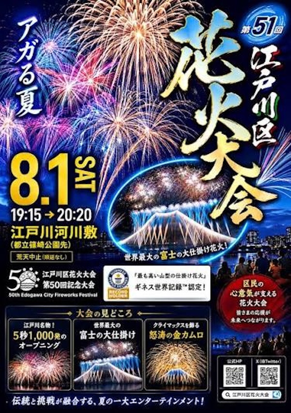 江戸川区花火大会